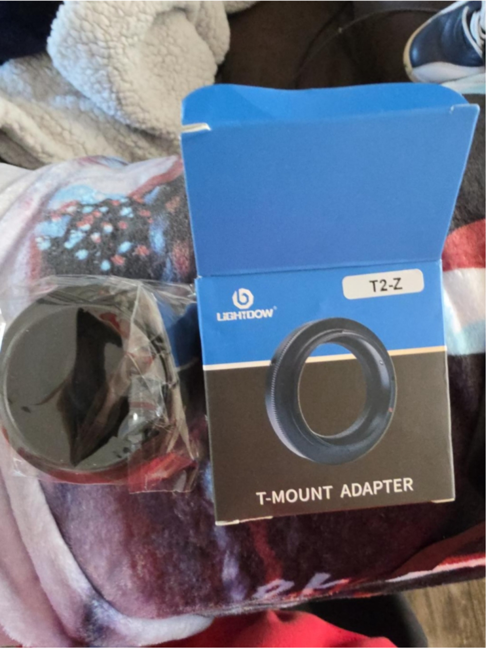 Lightdow T2-Z T-Mount Adapter for Nikon Z Mirrorless Cameras NEW Open Box